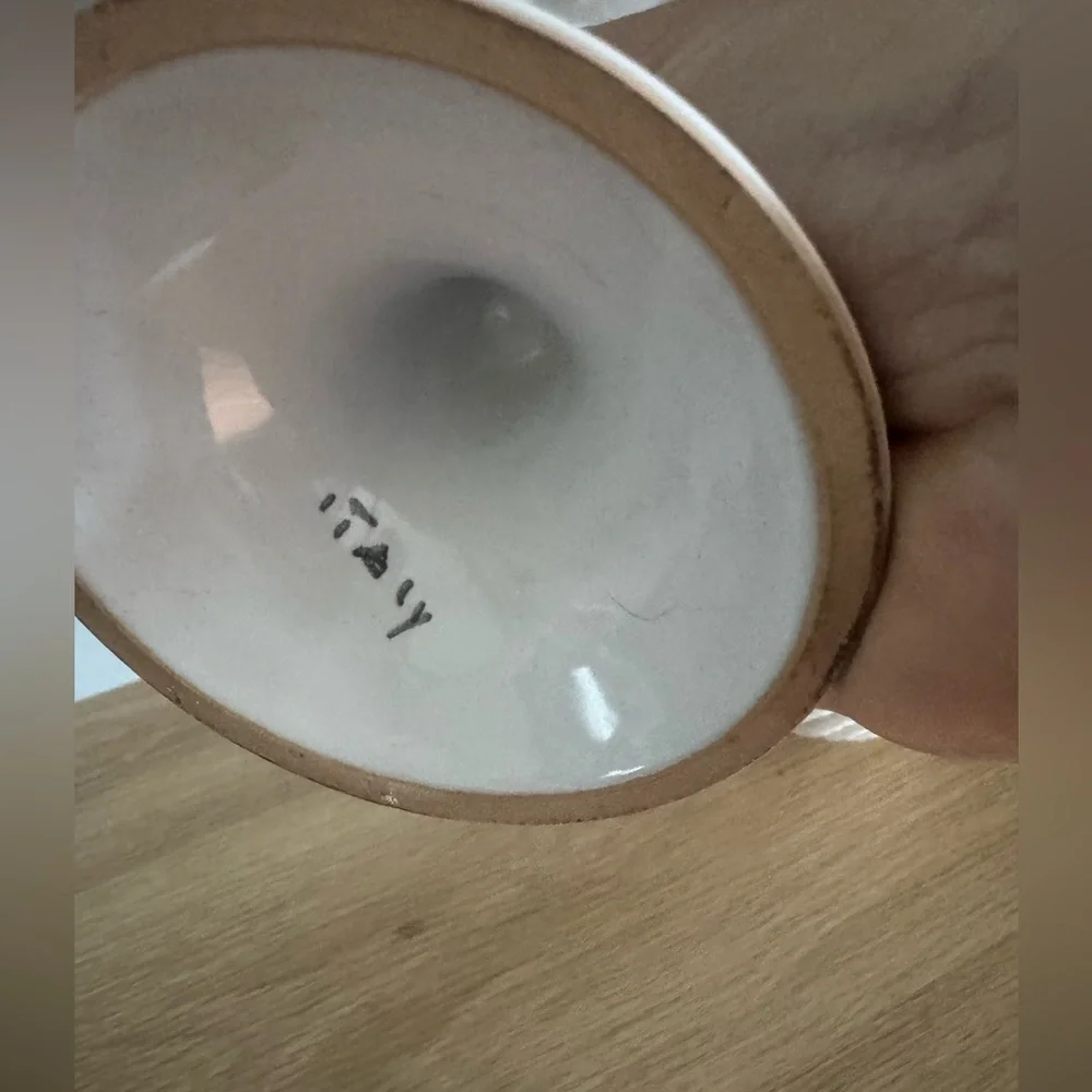 Vintage milk glass from Italy - Picture 6 of 6